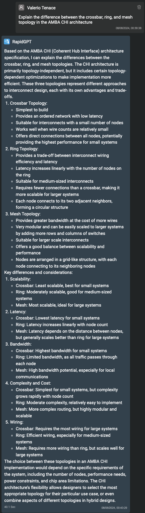 Magnus RAG Dashboard: Use Case 1 Conversation